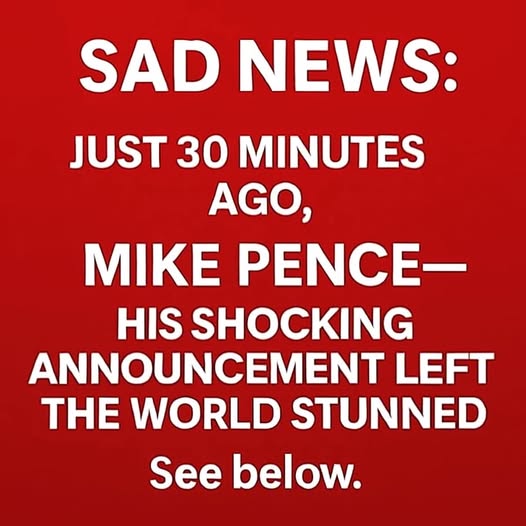 MIKE PENCE BREAKS DOWN