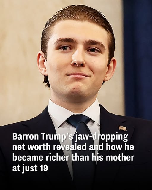 Barron Trump’s jaw-dropping net worth revealed