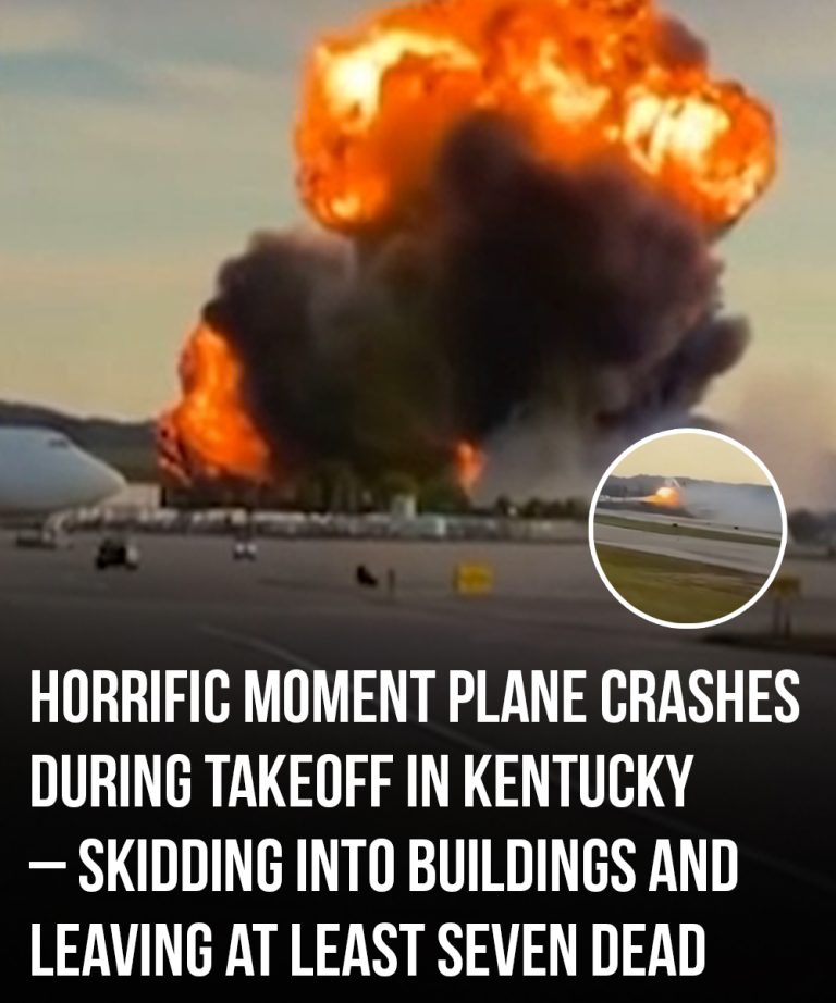 Plane crashes during takeoff in Kentucky