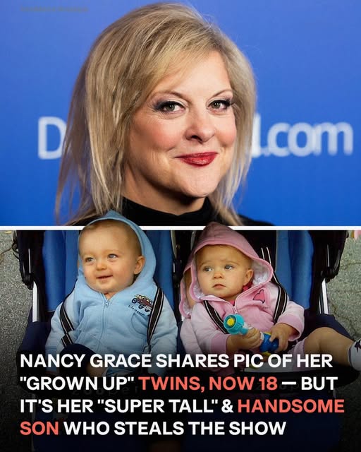 Nancy Grace Shares New Photo of Her Twins