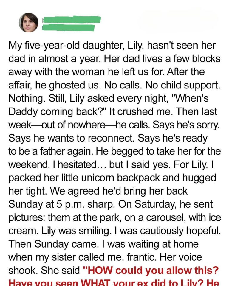 My Ex Wanted to Reconnect with Our Daughter