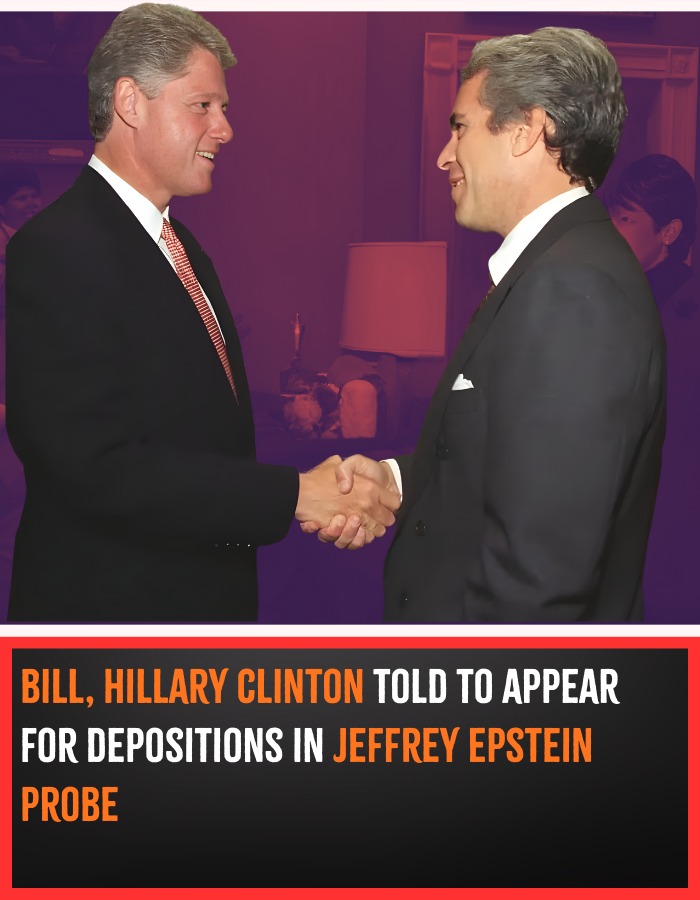 Bill, Hillary Clinton told to appear