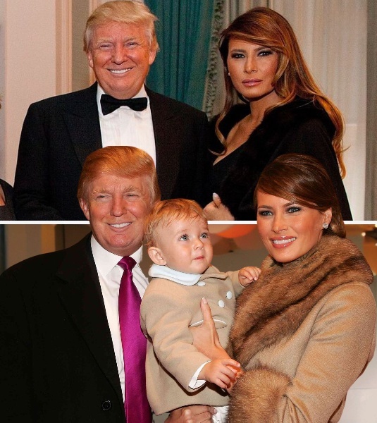 Donald and Melania Trump