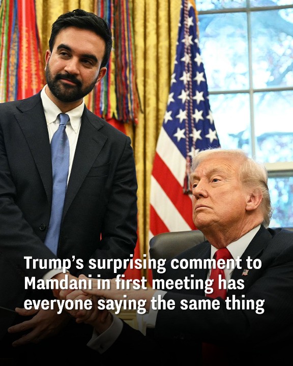 Trump’s surprising comment to Mamdani