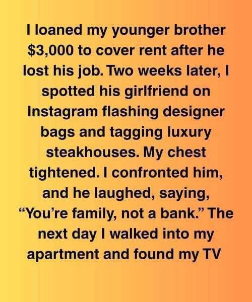 My Brother Stole from Me After