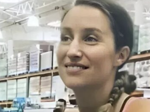 A young mom posts a photo of herself