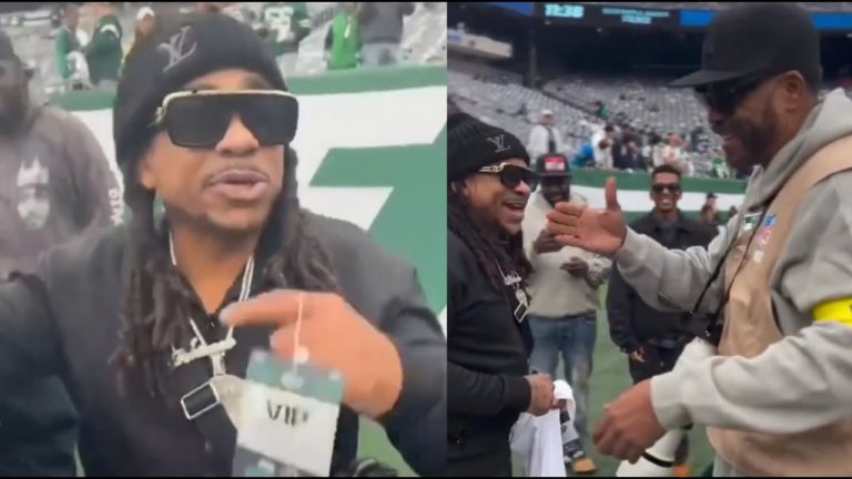 🚨 Max B Spotted at NY Jets Game