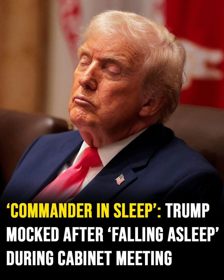 Commander in sleep’: Trump m