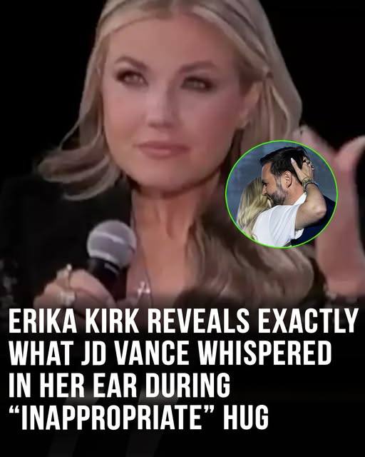 Erika Kirk Opens Up About Her Viral Hug