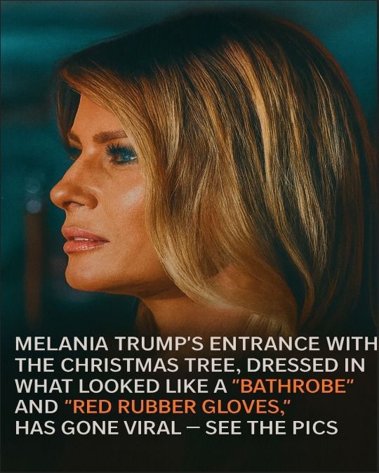 Melania Trump Welcomes the Christmas