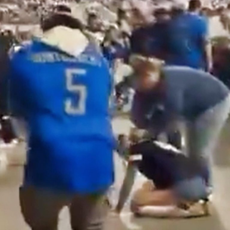 Young woman was hospitalized after being