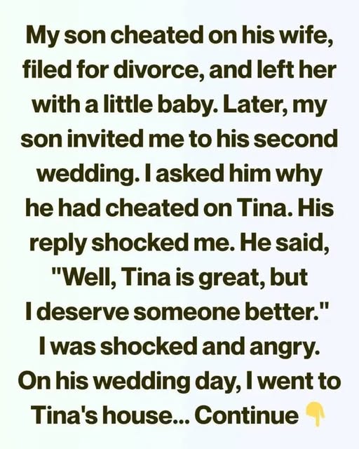 I Refused to Attend My Son’s Wedding