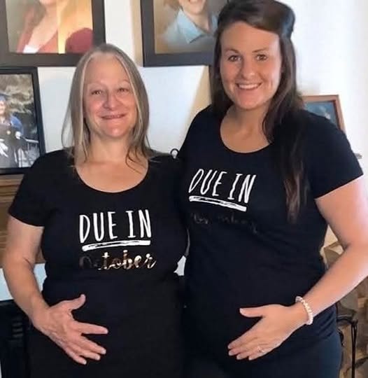 Mother and daughter get pregnant by the same