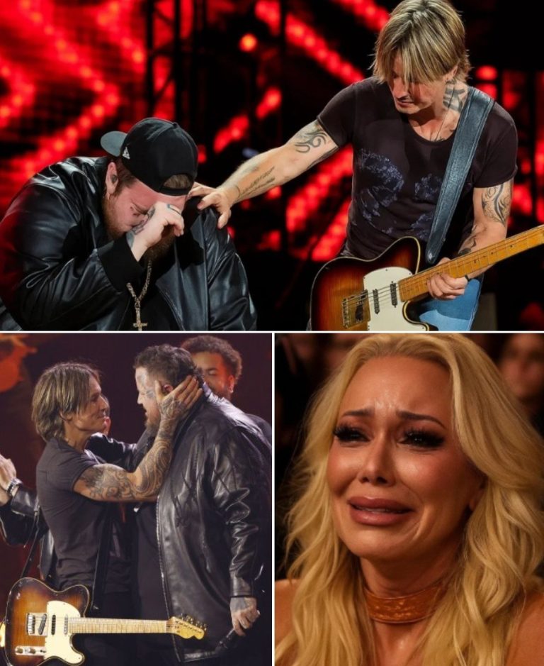 Jelly Roll Breaks Down on CMA Stage,