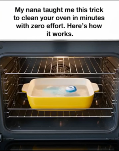 Nana’s Simple Trick to Sparkling Ovens