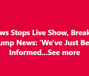 Abc anchor admits truth as trump’s