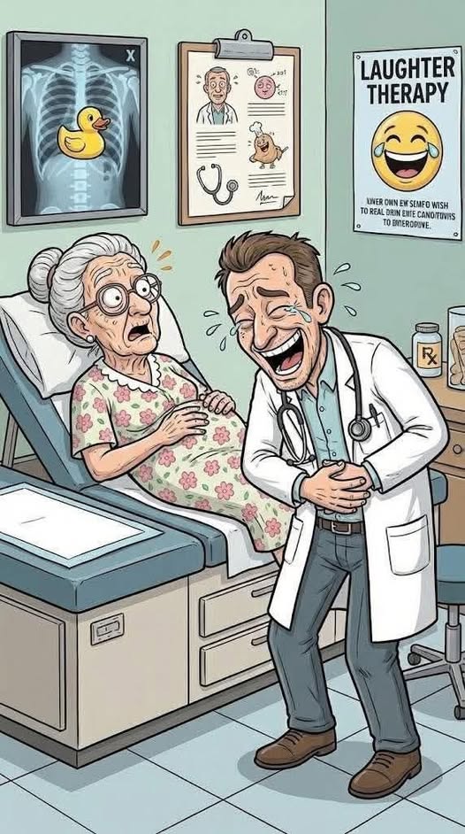 “One day an old lady went to the doctor