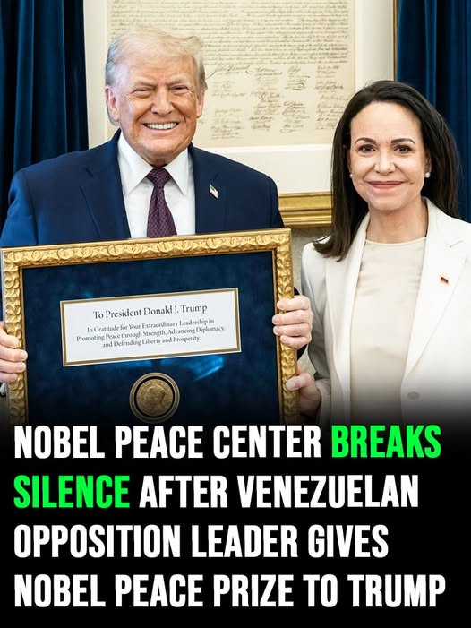 Nobel Peace Center breaks silence after