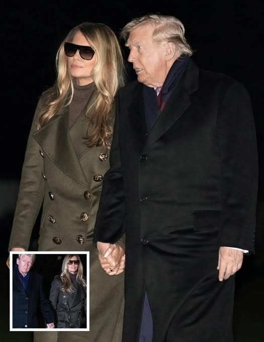 Images surface of Melanias return to DC