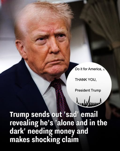 Trump sends out ‘sad’ email revealing