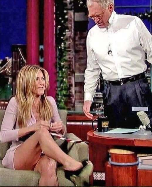 David Letterman’s question that left Jennifer Aniston