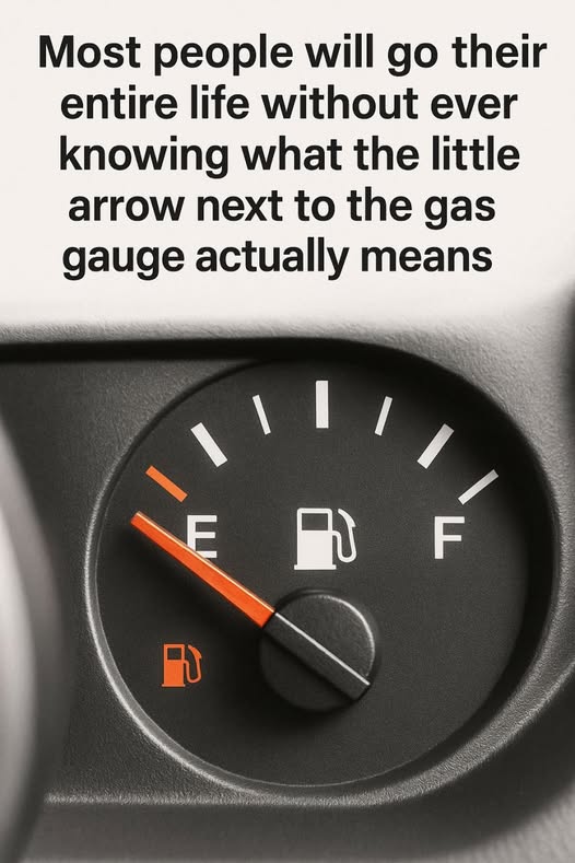 Why That Little Arrow Next to Your Gas
