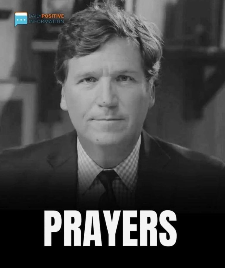 Keeping Tucker Carlson in our thoughts