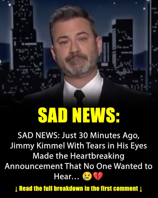 Sad News About Jimmy Kimmel