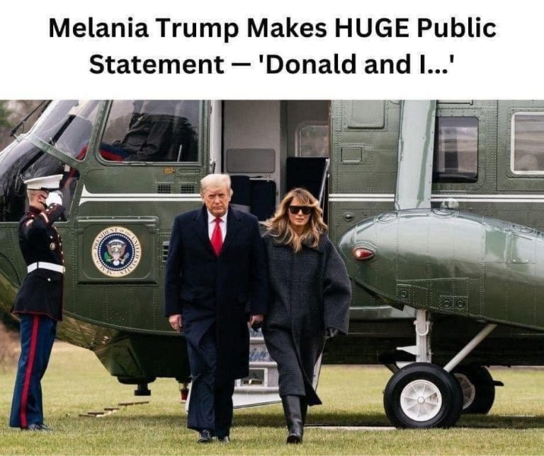 Melania Trump Issues Important Update