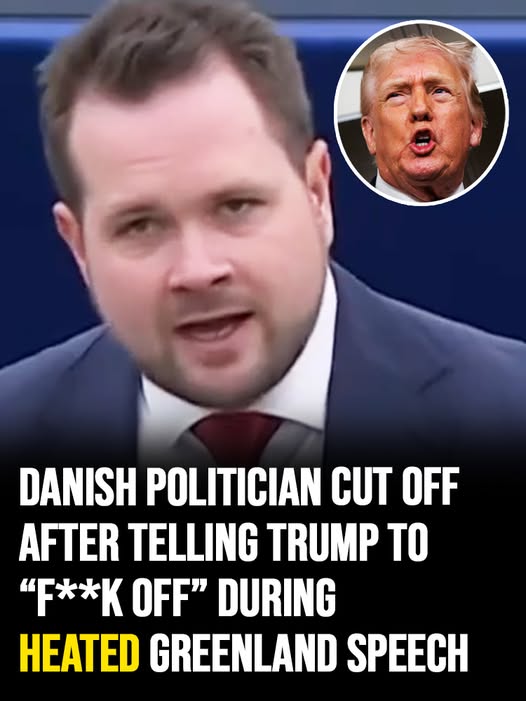 Danish politician cut off after telling Trump