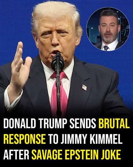 Trump hits Jimmy Kimmel with a fierce