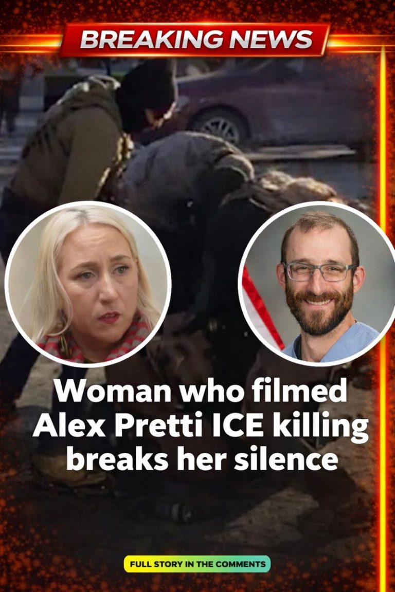 Woman who filmed Alex Pretti ICE killing