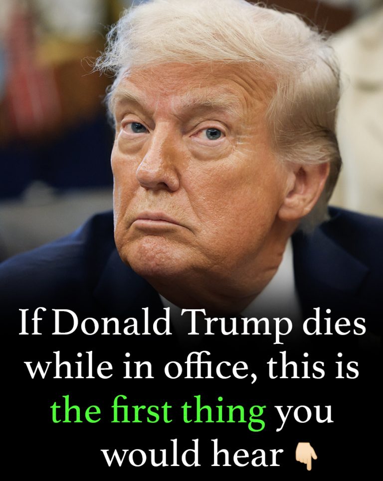 If Donald Trump were to die while in office,