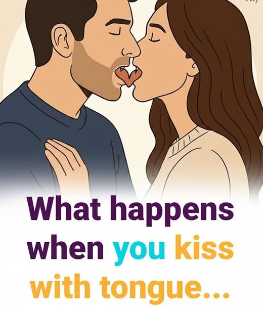 When A Man Kisses You with His Tong