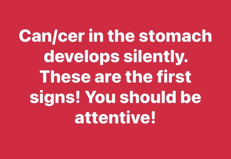 Ca/ncer in the stomach develo