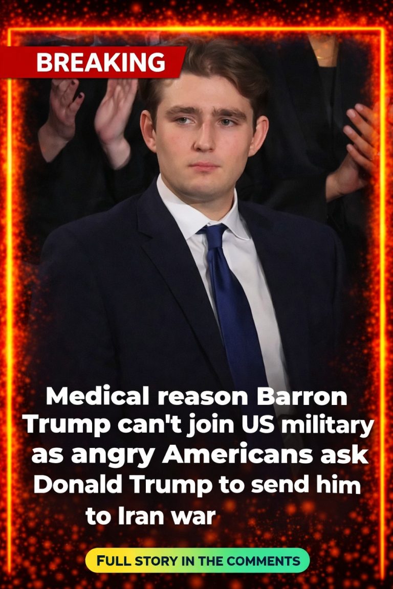 Medical reason Barron Trump can’t join