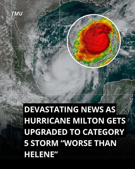 Hurricane Milton Reaches Category 5