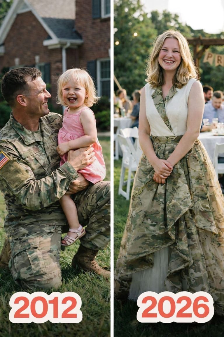 Dad’s Uniform PromDress..