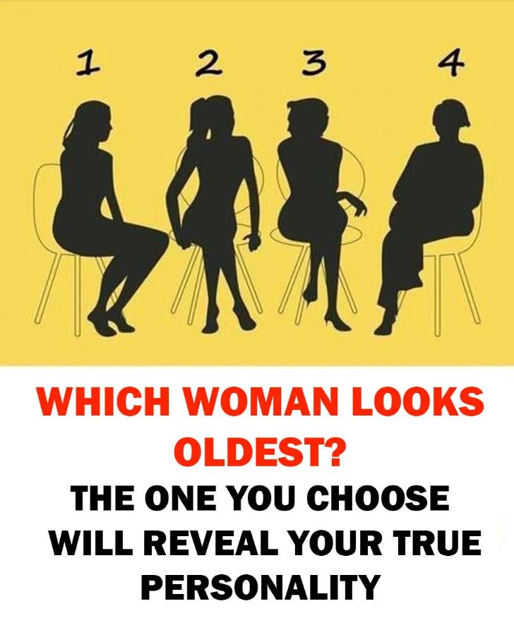 Which Woman Looks Oldest …This Personality Tes