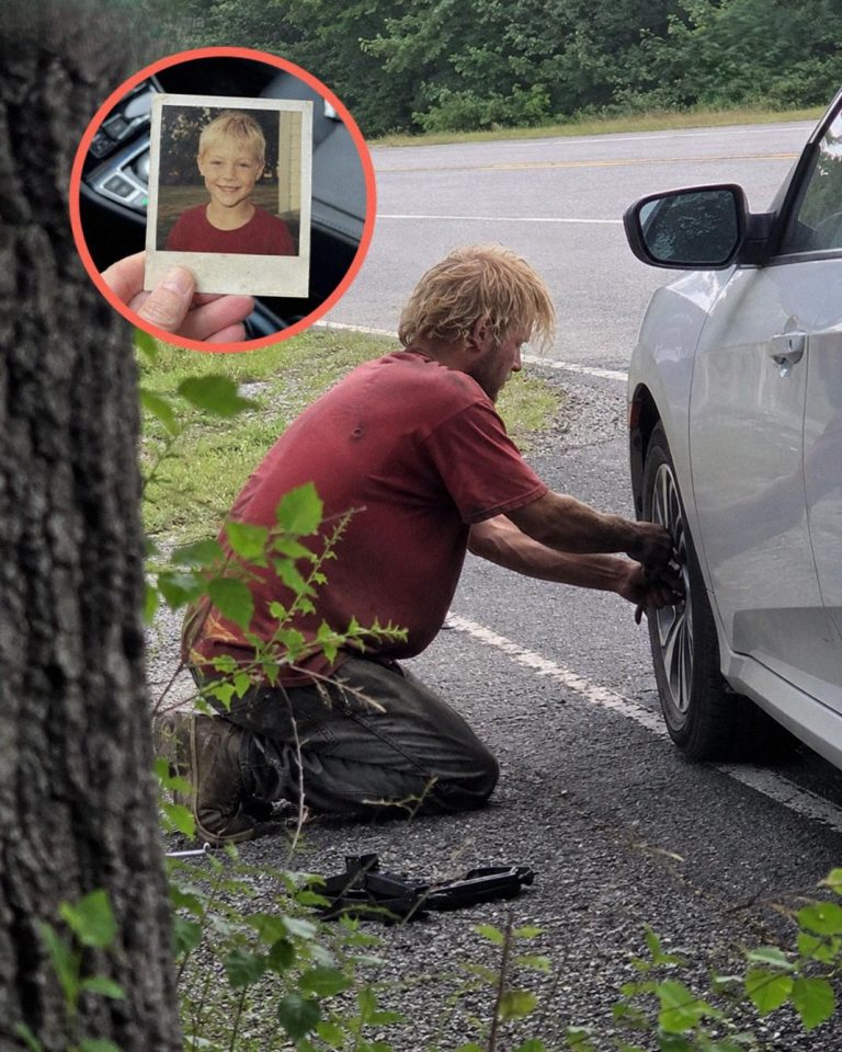 A Homeless Man Helped Me Change a Flat