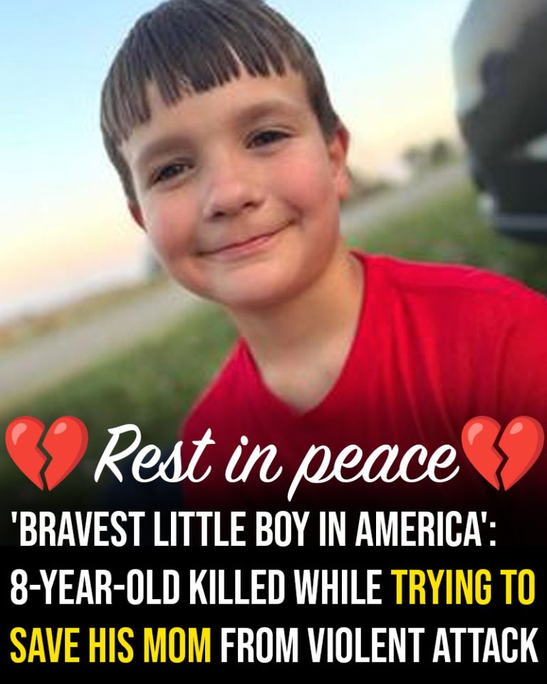 ‘Bravest little boy in America’: 8-year-old k