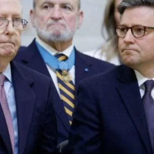 Speaker Johnson, Mitch McConnell Bac