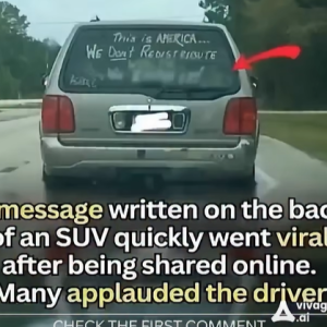 How One SUV Message Sparked a Nationwide Conversation